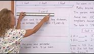 Learn about feet, yards, and miles - measurement lesson for 3rd grade math