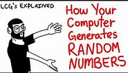Randomness is calculated - Linear Congruential Generators Explained