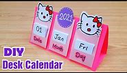 How to make New Year 2021 Desk Calendar | DIY Calendar | Handmade Desk Calendar | New Year Crafts
