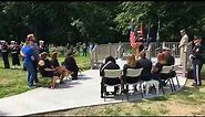 Michigan War Dog Cena Funeral Ceremony