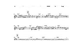 Careless Whisper (Advanced Level, Alto Sax) (George Michael) - Saxophone Sheet Music