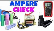 How to Measure DC Ampere With Multimeter | Battery amp, Charger ampere & Transformer ampere checking
