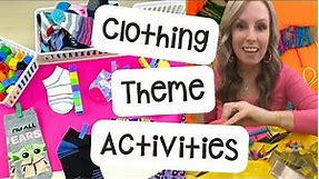 Clothing Theme Activities