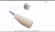 How To Animate Cricket Bat And Ball Loop Animation In Microsoft PowerPoint🔥