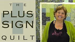 The Plus Sign Quilt: Easy Quilting with Charm Packs!