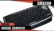 IOGEAR GKM681R 2.4GHz Wireless Compact Keyboard with Optical Trackball and Scroll Wheel