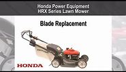 HRX217 Lawn Mower Blade Replacement