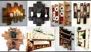 100+ Pallet Wood Wall shelves / Organizer / Storage Ideas