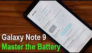 Samsung Galaxy Note 9 - How to Manage Your Battery Life (Tips & Tricks)