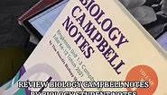 Review Biology Campbell Notes ❤️🤏🏻 📌2 versi : hitam putih dan full warna 📌4 volume 📌Harga lebih terjangkau daripada biology Campbell terjemahan #biology #biologybooks #bookstagram #biologi #biologystudent #biologists
