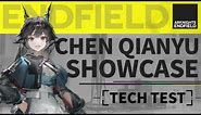 Chen Qianyu Showcase - Abilities + Menu Poses + Idle + Party Poses + Combat |【Arknights: Endfield】