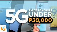 11 Most Affordable 5G smartphones in the Philippines under ₱20,000