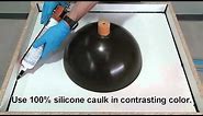 How to Caulk Concrete Countertop Molds