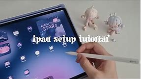 how I make my ipad cute & aesthetic | iOS 16, custom ipad theme