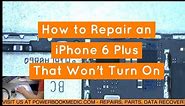 iPhone 6 Plus Won't Turn On - How to Repair with Tristar Replacement