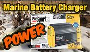Pro Mariner Pro Sport 12 - Marine Battery Charger Install