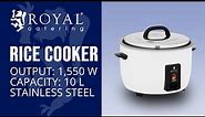 Rice Cooker Royal Catering RCRK-10L | Product presentation