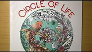 Circle of Life Colouring book | Adult Colouring