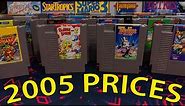 The 100 most EXPENSIVE Nintendo Entertainment System (NES) Games.. in 2005 [Retronomics]