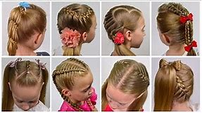 8 Braided Back To School HEATLESS Hairstyles! (Little girls hairstyles #28) LittleGirlHair