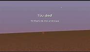 New Minecraft Bedrock Death Screen!