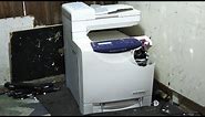 Massive Bulky Fuji Xerox Printer Destruction