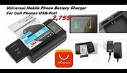 Universal Portable Mobile Cell Phone battery Charger for samsung huawei oppo Lg Archos Review 2018