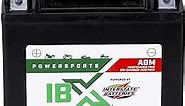 Interstate Batteries YTX20CH-BS 12V 18Ah Powersports Battery 230CCA AGM Rechargeable Replacement for Motorcycles, ATVs, Scooters, Snowmobiles (XTX20CH-BS)