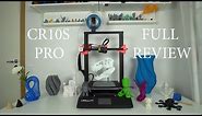 Creality CR10S PRO 3D printer review -in depth video 4K