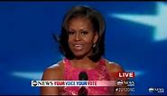 Michelle Obama DNC Speech 2012 Complete: 'How Hard You Work' More Important Than Income