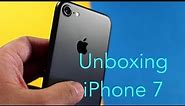 iPhone 7 UNBOXING | Matte Black