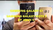 Samsung Galaxy S7 vs Samsung Galaxy Note 5: first look