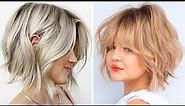 30+ Short Blonde Hairstyles & Haircuts Stylist Love | Bob Haircuts Tutorial 2024
