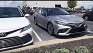 2022 Toyota Camry XSE AWD vs Camry XLE AWD walk around differences