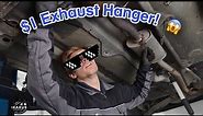 Cheap and Easy Exhaust Hangers