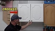 How To Align / Adjust Cabinet Door Hinges (European style hinges)