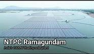 India's 450 acre floating solar plant