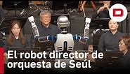 El robot director de orquesta que cautiva al público de la capital de Corea del Sur
