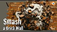 Blender Physics Tutorial : Smash a Brick Wall
