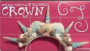 Mermaid Seashell Crown-Crustaceancore