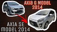 Convert Axia G 2014 kepada model SE (Luaran) | Tutorial Ringkas