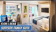 Icon of the Seas | Surfside Family Suite Walkthrough Tour | Royal Caribbean 2024 | 4k