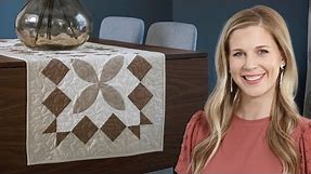 How to Make a Serenity Table Runner - Free Project Tutorial