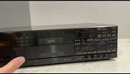 Sansui D W-11 dual cassette deck from the late 1980's