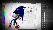 Sonic exe, Tails Doll, Amy ROSE, Zombie Silver and Psycho Shadow Speedpaint
