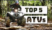 Top 5 BEST utility ATVs