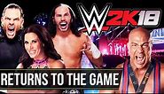 WWE 2K18 - Top 10 Returning Wrestler to the Game
