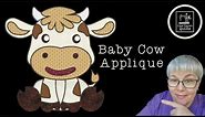 Baby Cow Applique - Free tracing templates - Tutorial with Lisa Capen Quilts