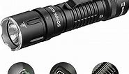 Sofirn SC33 Powerful Flashlights, EDC Flashlight Rechargeable, Emergency Flashlight High Lumens Super Bright 5200 Lumens, with a Tail E-Switch, Waterproof Flashlights for Emergencies, Home