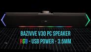 Bazivve V30 USB PC Speaker Review